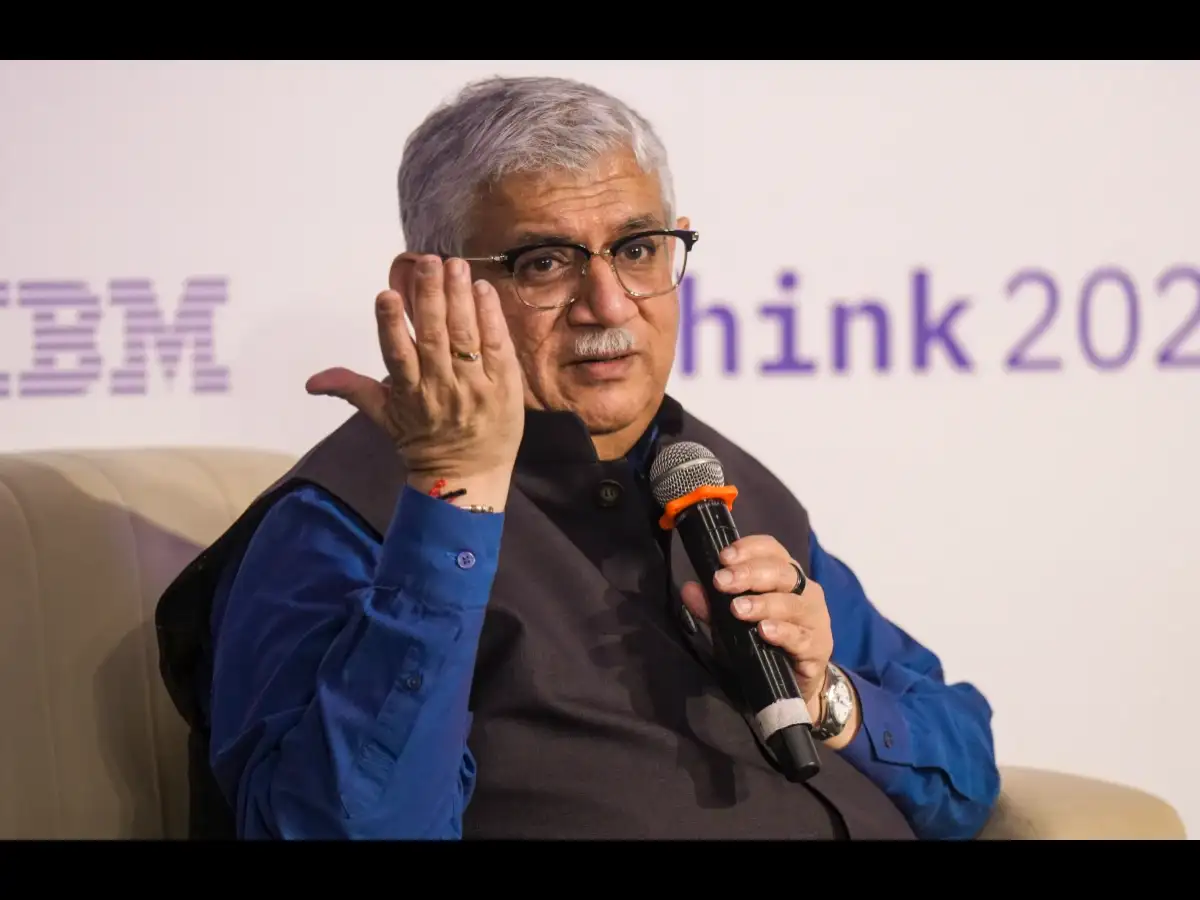 IBM press conference in Mumbai